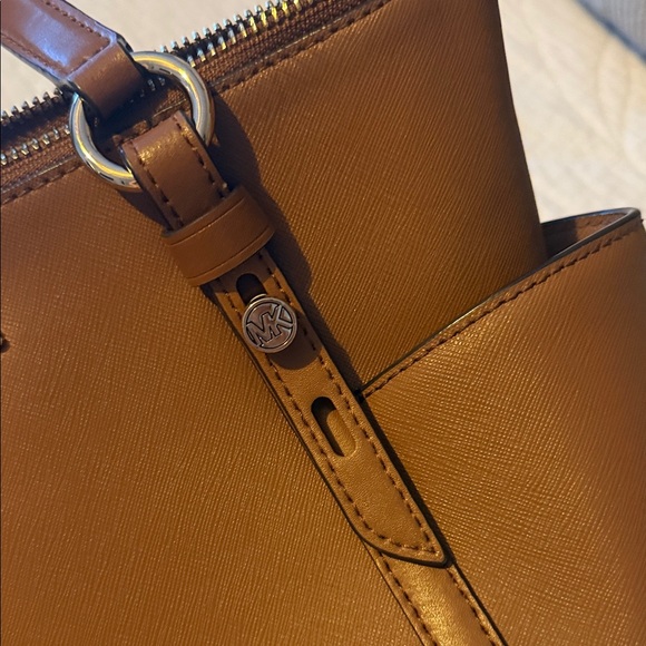 Michael Kors Tan Leather Shoulder Bag - Picture 6 of 6